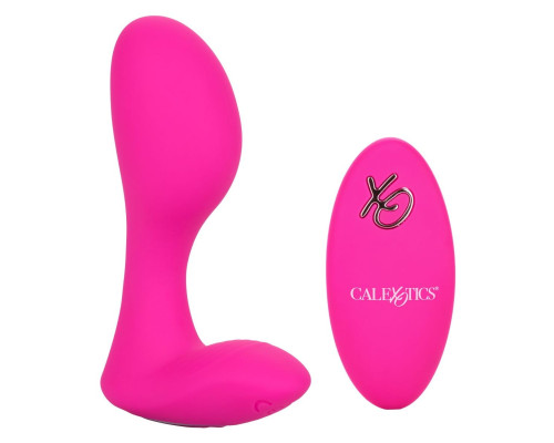 Розовый массажер G-точки Remote G Spot Arouser - 10,75 см.