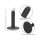 Черный анальный стимулятор Boundless 4.5” Slim Probe - 11,5 см.