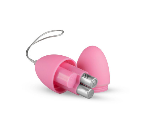 Розовое виброяйцо Vibrating Egg с пультом ДУ
