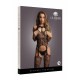 Ажурный кэтсьюит Lace Suspender Bodystocking With Round Neck