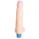 Телесный вибромассажёр Vibro Realistic Cock Dildo - 18 см.