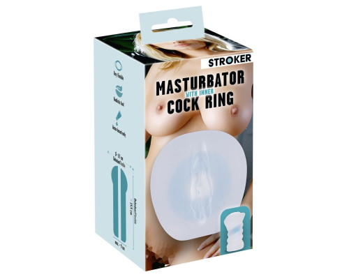 Мастурбатор-вагина Masturbator with inner Cock Ring