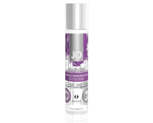 Массажный гель ALL-IN-ONE Massage Oil Lavender с ароматом лаванды - 30 мл. Массажный гель ALL-IN-ONE Massage Oil Lavender с ароматом лаванды - 30 мл.