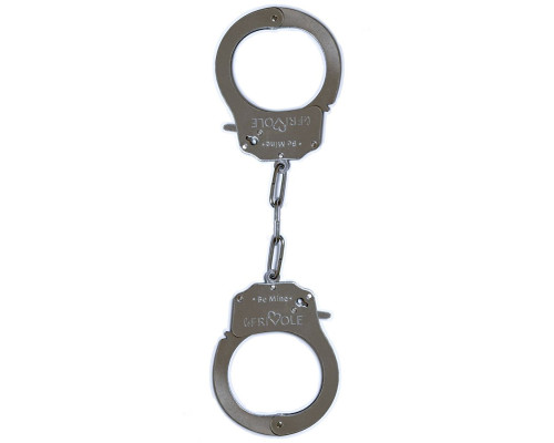 Металлические наручники Be Mine с парой ключей