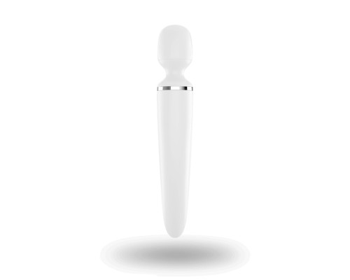 Белый вибратор Satisfyer Wand-er Woman