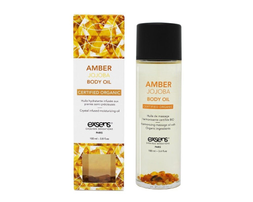 Органическое массажное масло AMBER JOJOBA - 100 мл.