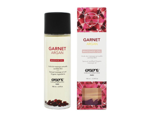 Органическое массажное масло GARNET ARGAN - 100 мл.