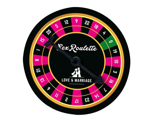 Настольная игра-рулетка Sex Roulette Love   Marriage