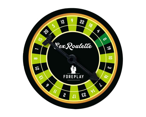 Настольная игра-рулетка Sex Roulette Foreplay
