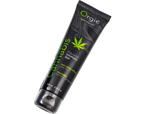 Интимный гель на водной основе Orgie Lube Tube Cannabis - 100 мл.