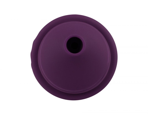Фиолетовый вакуум-волновой вибратор в форме капкейка