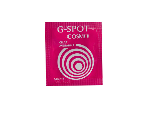 Стимулирующий интимный крем для женщин Cosmo G-spot - 2 гр.