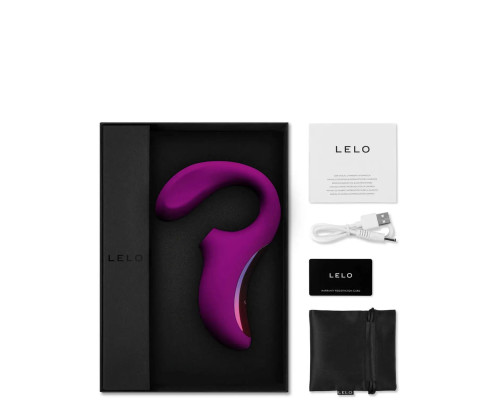 Лиловый массажёр двойного действия Enigma Cruise