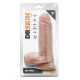 Телесный фаллоимитатор Dr. Paul - 18,4 см.