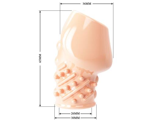 Телесная насадка на пенис Matias