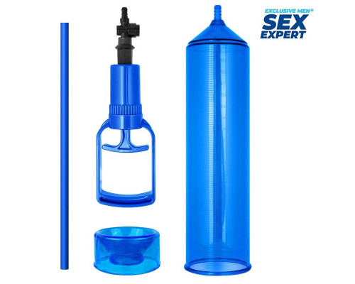 Синяя вакуумная помпа с уплотнительной насадкой