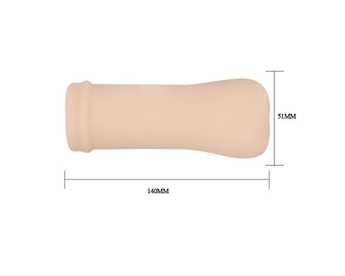 Телесный мастурбатор с узким входом Sweety