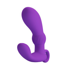 Фиолетовый вибромассажёр для массажа простаты Cayla - 11,2 см.