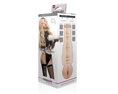 Мастурбатор-вагина Fleshlight Girls - Kenzie Reeves Cream Puff