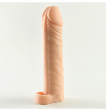 Телесная насадка Okoto с втулкой - 16 см.