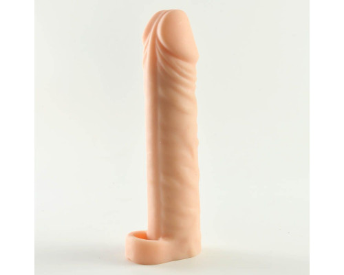 Телесная насадка Okoto с втулкой - 16 см.