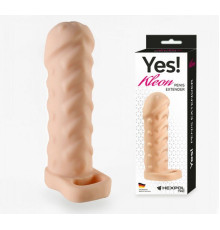Телесная насадка-удлинитель Kleon - 15 см.