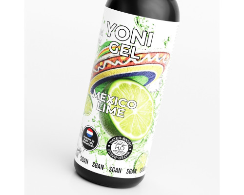 Лубрикант для орального секса SGAN со вкусом мексиканского лайма - 100 мл.