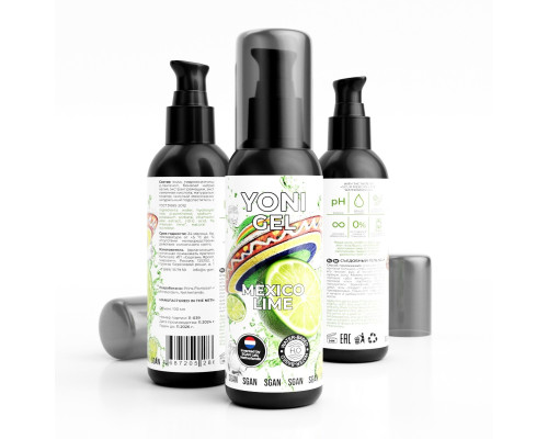 Лубрикант для орального секса SGAN со вкусом мексиканского лайма - 100 мл.