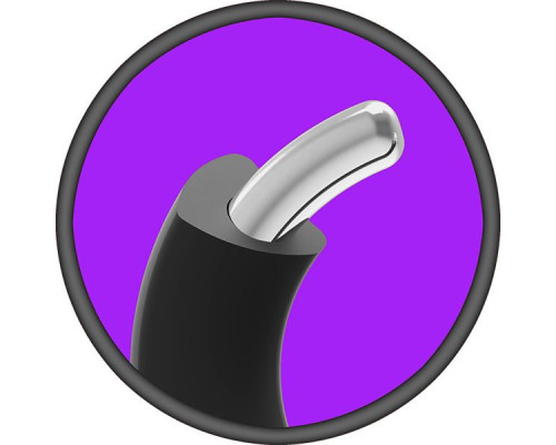 Черное эрекционое кольцо Merci The Paradox 45mm