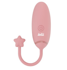 Нежно-розовое виброяйцо с управлением через приложение Diana