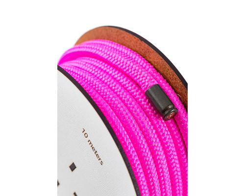 Розовая веревка для шибари на катушке - 10 м.