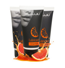 Набор из 3 съедобных лубрикантов JUJU со вкусом грейпфрута