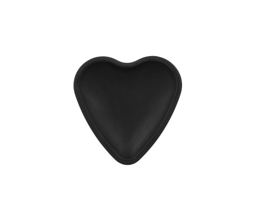 Черный нереалистичный дилдо Emotional Plus на присоске - 13 см.