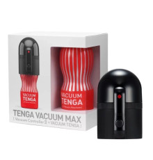 Набор Tenga Vacuum Max: мастурбатор и устройство для создания вакуума