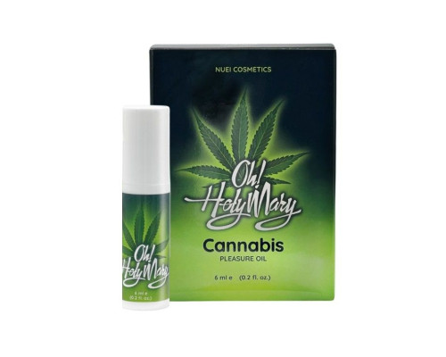 Стимулирующее масло Oh! Holy Mary Cannabis Pleasure Oil - 6 мл.