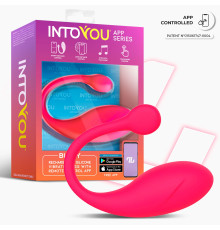 Ярко-розовое интерактивное виброяйцо Bulby