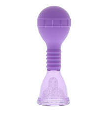 Фиолетовая помпа для клитора PREMIUM RANGE ADVANCED CLIT PUMP