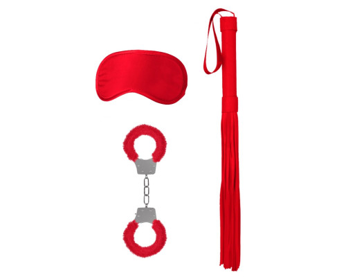 Красный набор для бондажа Introductory Bondage Kit №1