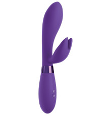 Фиолетовый вибратор-кролик #bestever Silicone Vibrator - 21,2 см.