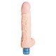 Телесный вибратор Vibro Realistic Cock Dildo - 18 см.