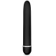 Черный классический вибратор Luxuriate - 17,8 см.