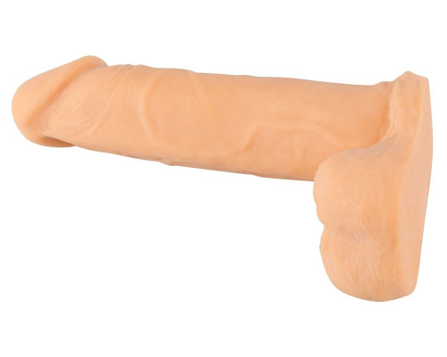 Фаллоимитатор Nature Skin Dildo Real Dong - 20 см.