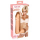 Фаллоимитатор Nature Skin Dildo Real Dong - 20 см.