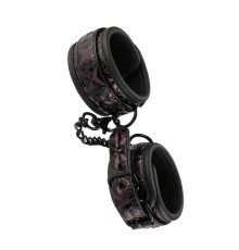 Фиолетово-чёрные оковы на ноги BLAZE ANKLE CUFF PURPLE