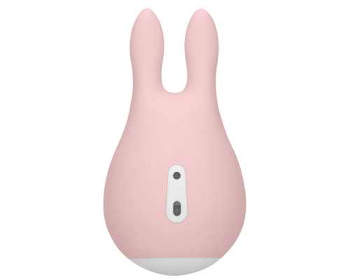 Розовый клиторальный стимулятор Sugar Bunny - 9,5 см.