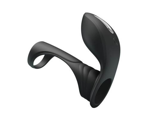 Черная насадка на пенис с вибрацией Vibration Penis Sleeve II