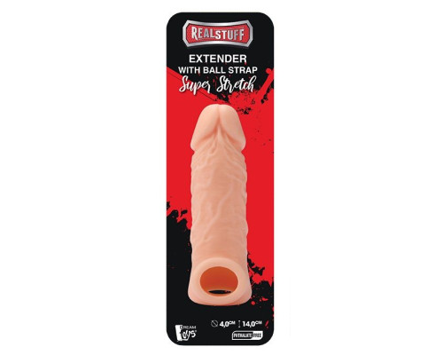 Телесная насадка EXTENDER WITH BALL STRAP 5.5 - 14 см.