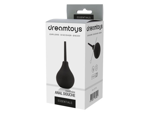 Черный анальный душ Travel Size Anal Douche
