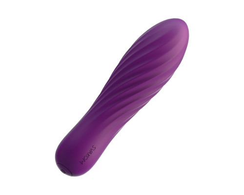 Фиолетовая вибропуля Tulip - 10,6 см.
