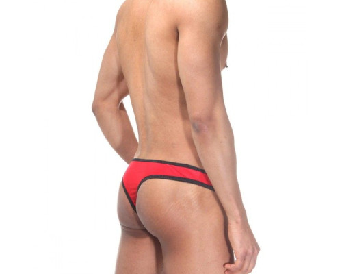 Мужские трусы-тонги с застежкой спереди